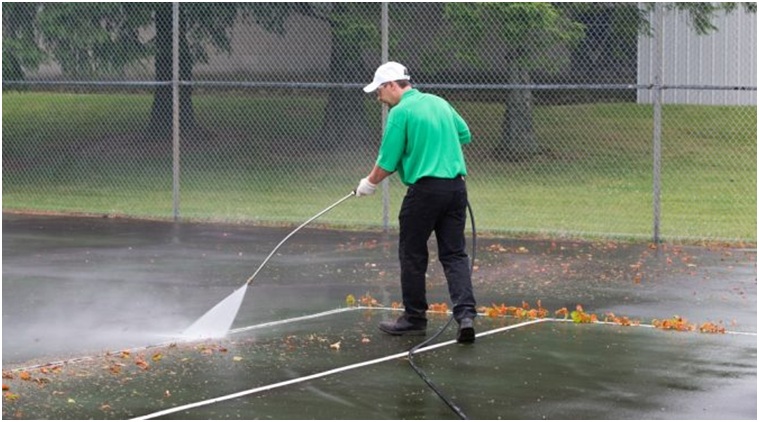 maintain your tennis court