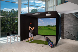 How golf simulator enclosures can catapult your game to the next level