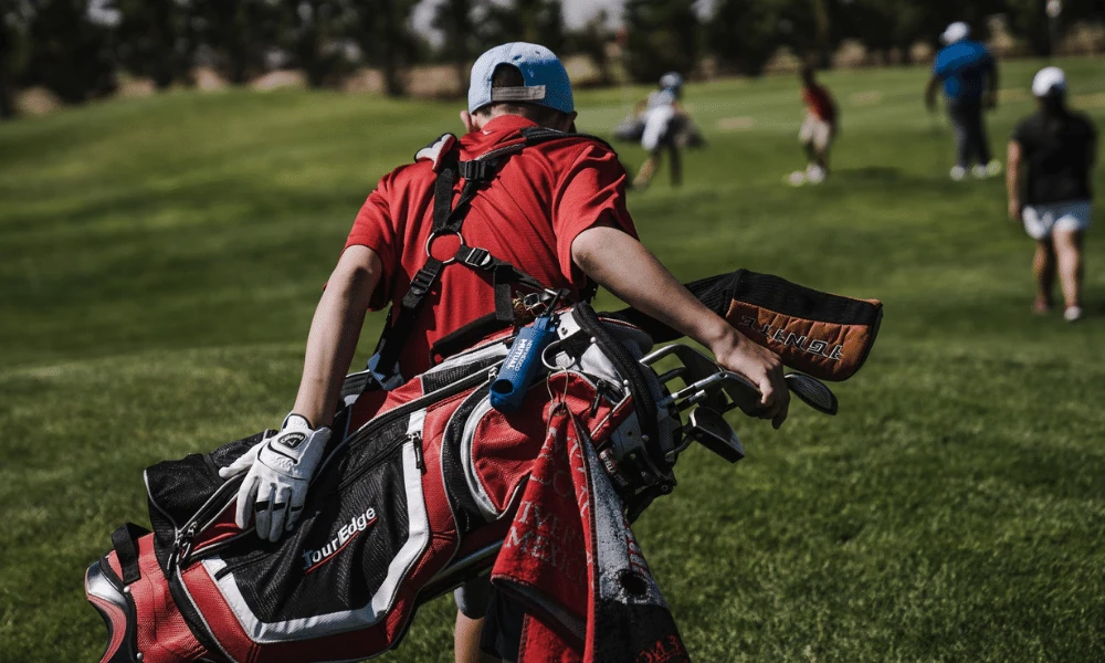 What do standard golf club sets typically include?